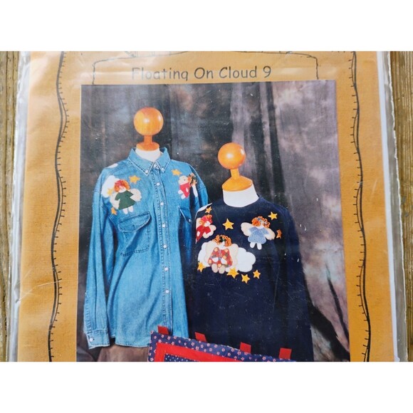5/$25 Sew Crafty - Pattern #109 Floating On Cloud 9 Pattern 1995 - Picture 4 of 8